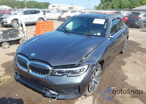 2022 BMW 330I xDrive из США, поврежденный, VIN 3MW5R7J07N8C64295